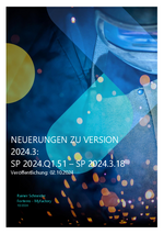 Auszug der Erweiterungen und Neuerungen zur Version 2024.Q3 